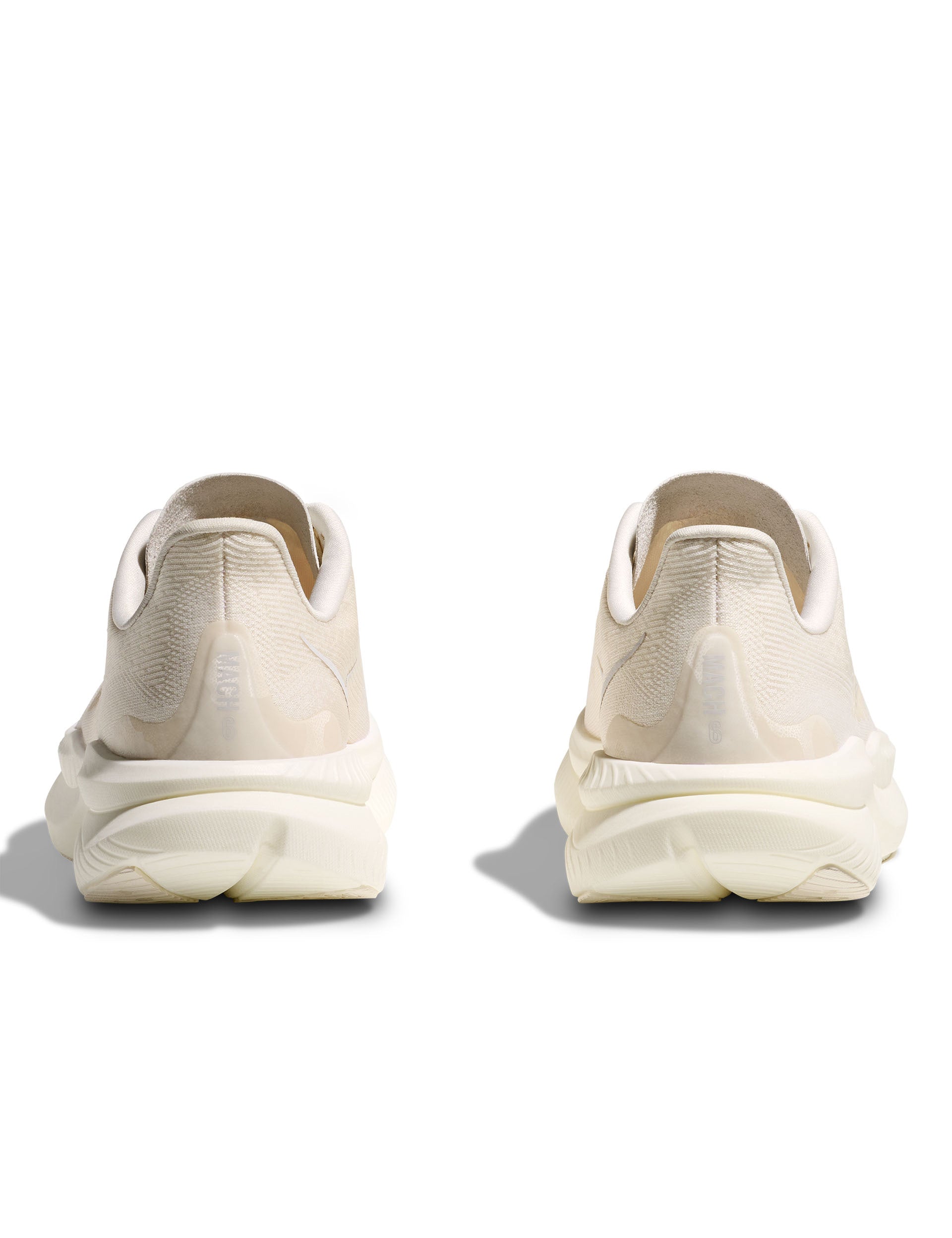 HOKA | Mach 6 Shoes - Alabaster/Cosmic Grey | The Sports Edit