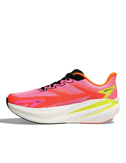 HOKA Mach X 3 - Neon Rose/Neon Tangerineimage4- The Sports Edit