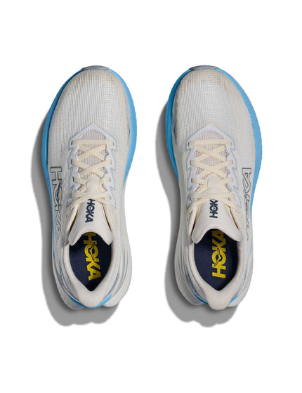 HOKA Mach X 3 - White/Alabasterimages7- The Sports Edit
