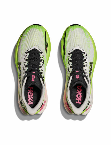 HOKA Mach X 3 - White/Neon Limeimage7- The Sports Edit