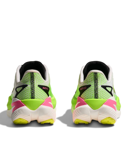 HOKA Mach X 3 - White/Neon Limeimage6- The Sports Edit