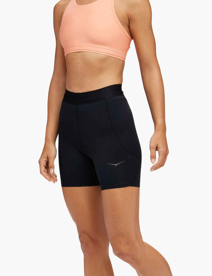 HOKA Novafly 6" Knit Short - Blackimage1- The Sports Edit