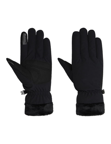 Jack Wolfskin Highloft Glove - Blackimage1- The Sports Edit