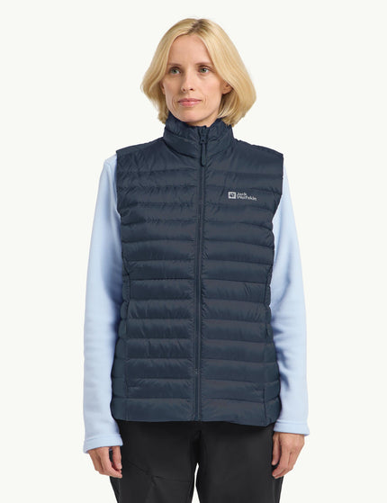 Jack Wolfskin Pilvi Down Vest - Midnight Skyimage1- The Sports Edit