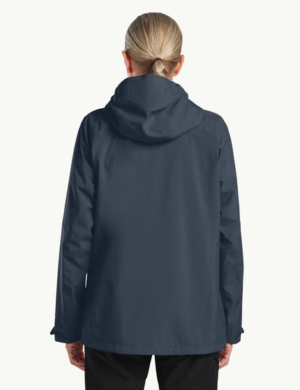 Jack Wolfskin Tempest 2 Layer Jacket - Midnight Skyimage2- The Sports Edit