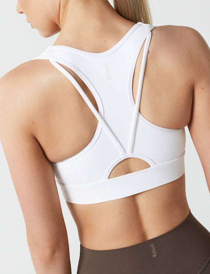 Lilybod Frankie Cloud-Core Sports Bra - Whiteimages2- The Sports Edit