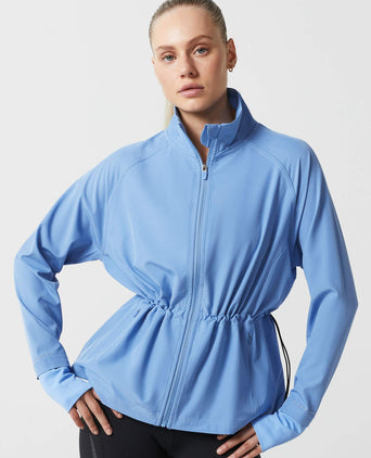 Helena Running Jacket - Azure Blue