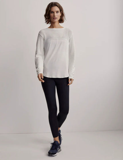 Varley Merrick Seamless Tee - Whiteimage5- The Sports Edit