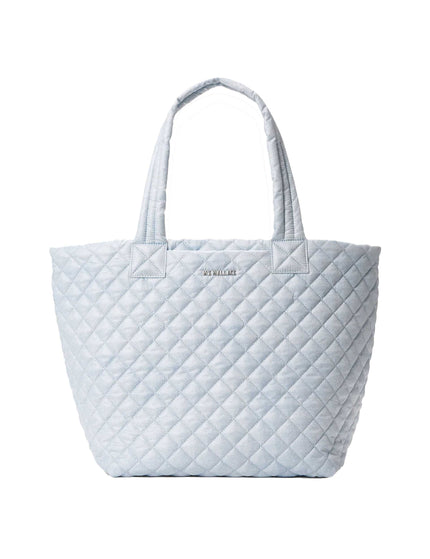 MZ Wallace Medium Metro Tote Deluxe - Chambrayimage1- The Sports Edit