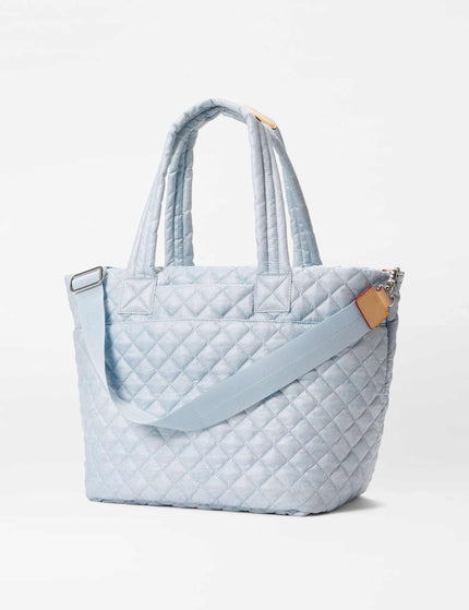 MZ Wallace Medium Metro Tote Deluxe - Chambrayimage2- The Sports Edit