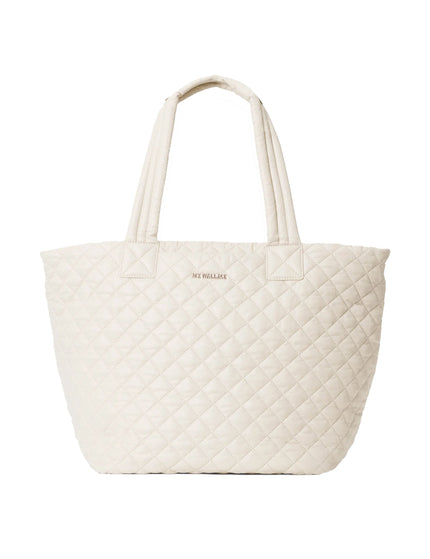 MZ Wallace Medium Metro Tote Deluxe - Sandshellimage1- The Sports Edit