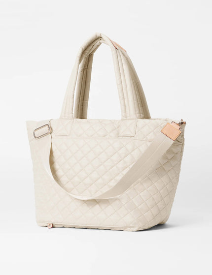 MZ Wallace Medium Metro Tote Deluxe - Sandshellimage2- The Sports Edit