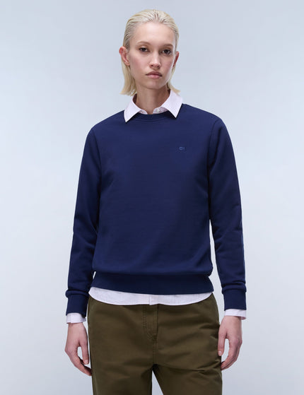 Napapijri Aurora Crew Neck Sweatshirt - Naval Acadeimages1- The Sports Edit