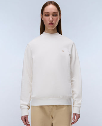 Aurora Crew Neck Sweatshirt - White Whisper