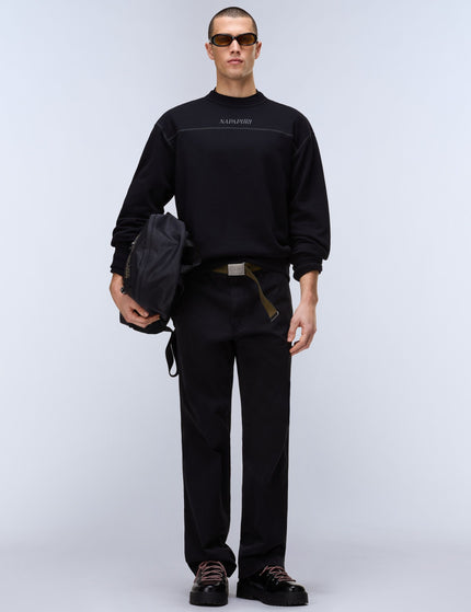 Napapijri Umbra French Terry Sweatshirt - Blackimages5- The Sports Edit