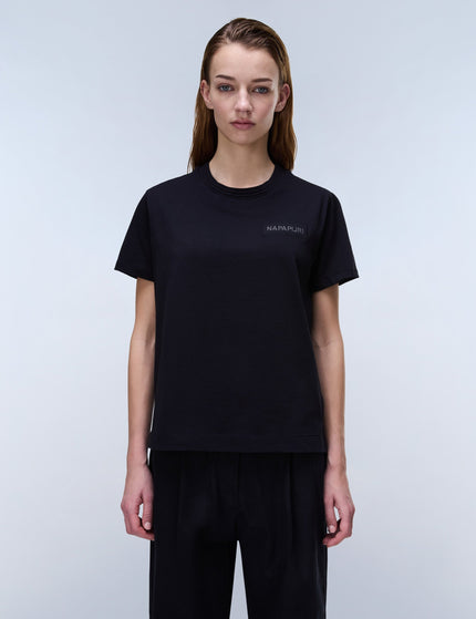 Napapijri Claro Short Sleeve T-Shirt - Black Beautyimages1- The Sports Edit