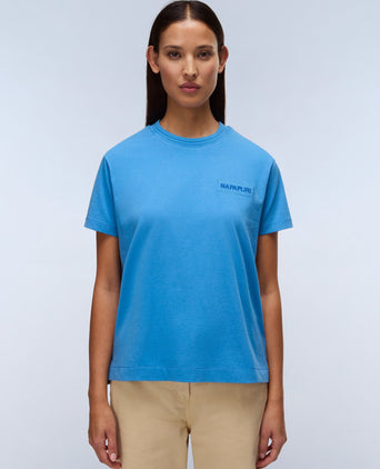 Claro Short Sleeve T-Shirt - Blue Jasper
