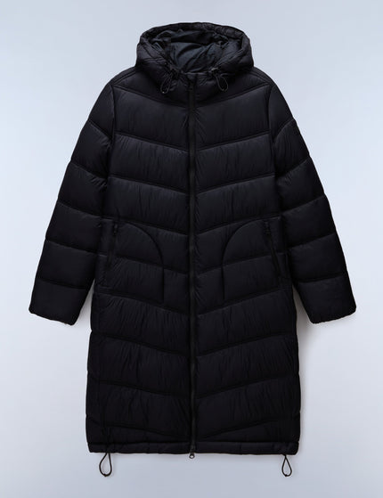 Napapijri Ega Long Puffer Jacket - Blackimages6- The Sports Edit