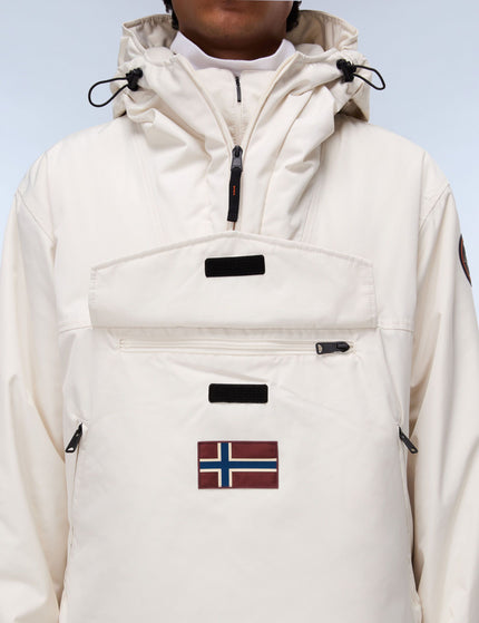 Napapijri Rainforest Next Winter Anorak Jacket - Whiteimages4- The Sports Edit