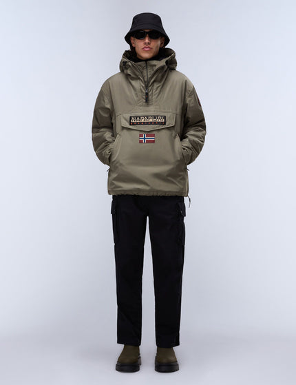 Napapijri Rainforest Next Winter Anorak Jacket - Green Tea Leafimages5- The Sports Edit