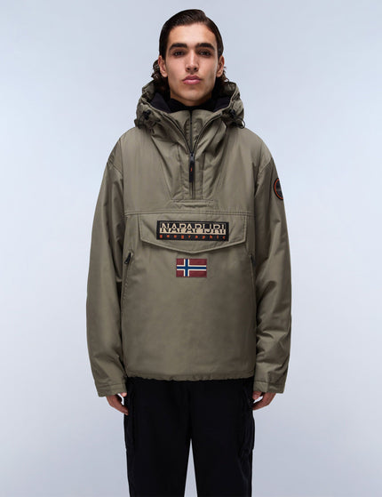 Napapijri Rainforest Next Winter Anorak Jacket - Green Tea Leafimages1- The Sports Edit