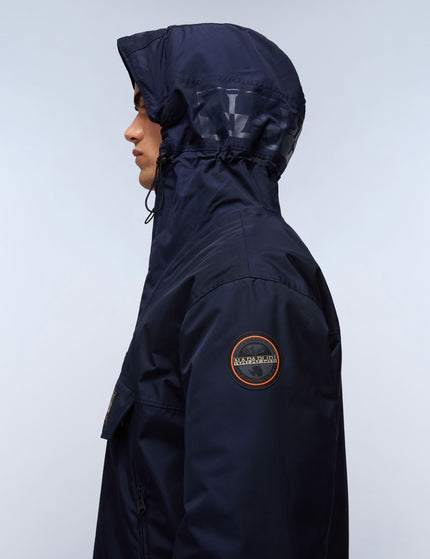 Napapijri Rainforest Next Winter Anorak Jacket - Dark Blueimages4- The Sports Edit