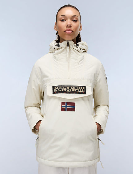 Napapijri Rainforest Pocket Winter Anorak Jacket - Beigeimages1- The Sports Edit