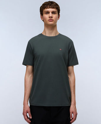 Salis Jersey Short Sleeve T-Shirt - Green Urban