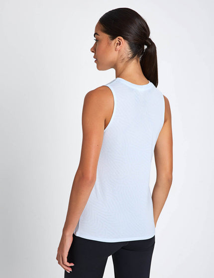New Balance Jacquard Slim Tank - Ice Blueimage2- The Sports Edit