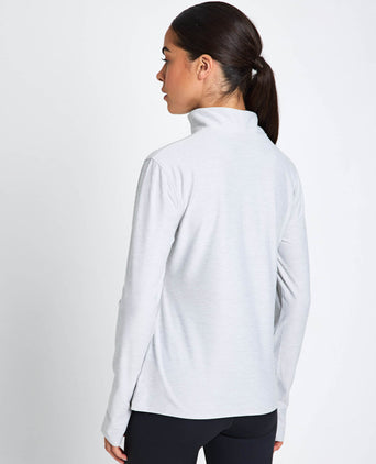 Sport Essentials Space Dye Quarter Zip - Ash Heather