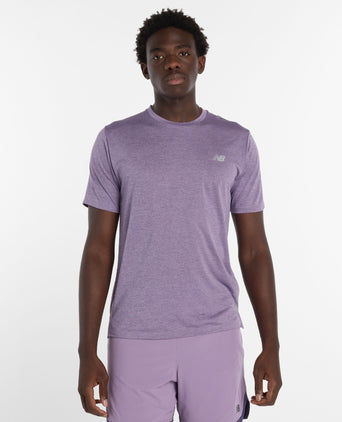 Athletics T-Shirt - Candied Violet Heather/Slate Grey