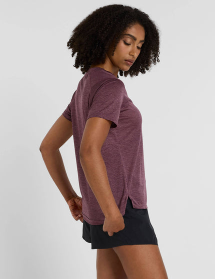 New Balance Athletics T-Shirt - Faded Plumimage3- The Sports Edit