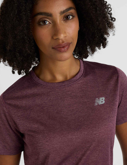 New Balance Athletics T-Shirt - Faded Plumimage4- The Sports Edit