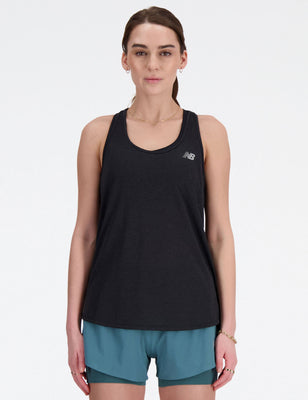 Athletics Tank - Black Heather
