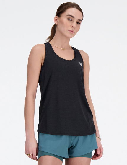 New Balance Athletics Tank - Black Heatherimage4- The Sports Edit