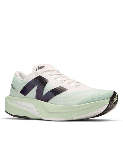 New Balance FuelCell Rebel v4 Shoes - Clay Ash/White/Blackimage2- The Sports Edit