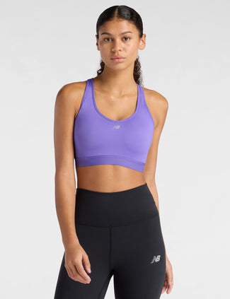 NB Essential Run Bra - Electric Purple