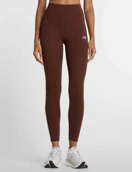 New Balance NB Harmony High Waisted Legging 25" - Pumpernickelimages1- The Sports Edit