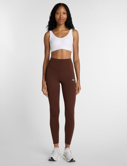 New Balance NB Harmony High Waisted Legging 25" - Pumpernickelimages6- The Sports Edit