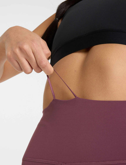 New Balance NB Sleek High Waisted Legging 27" - Faded Plumimages4- The Sports Edit