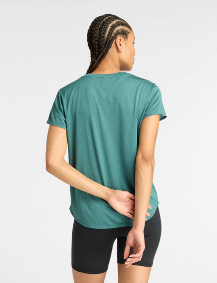 New Balance Sport Core Heather T-Shirt - New Spruce Heatherimages2- The Sports Edit