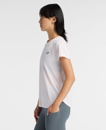 Sport Core Heather T-Shirt - Pink Salt