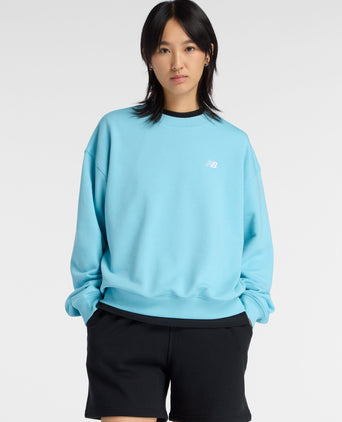 Sport Essentials French Terry Crew - Taffy Blue