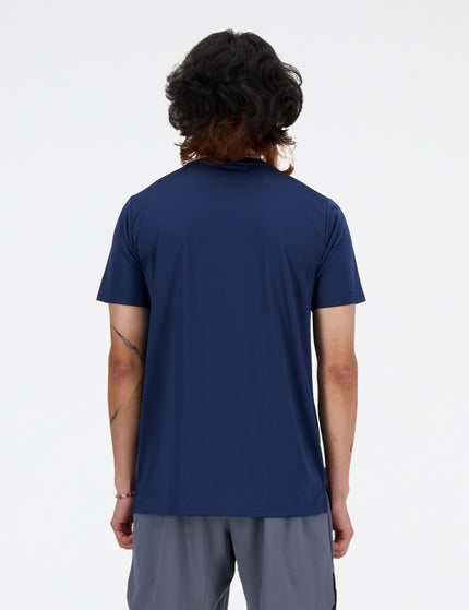 New Balance Sport Essentials T-Shirt - Nb Navy Nnyimages4- The Sports Edit