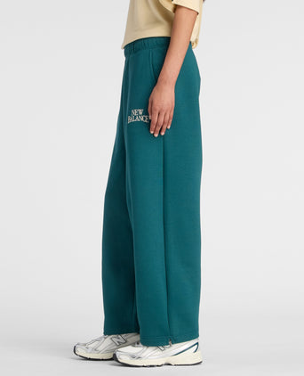 Trackside Fleece Barrel Pant - Medusa Green
