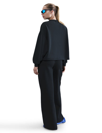 Nike 24.7 ImpossiblySoft Dri-FIT Loose Flared Pants - Black/Dark Smoke Greyimages4- The Sports Edit