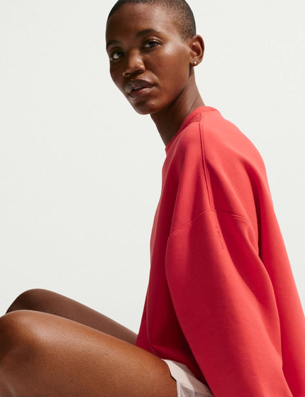Nike 24.7 ImpossiblySoft Dri-FIT Oversized Top - Light Crimson/University Redimages3- The Sports Edit