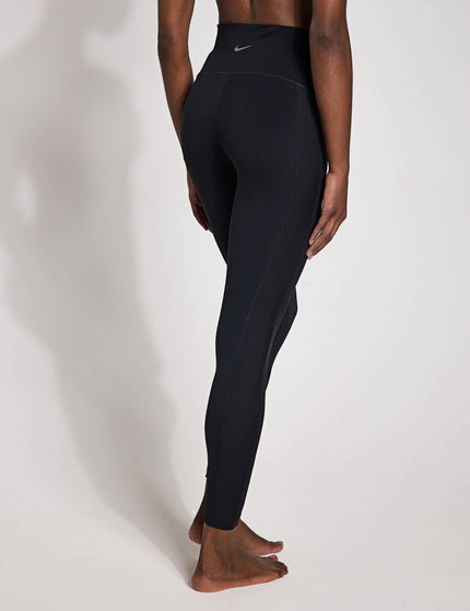 Nike One Wrap High Waisted 7/8 Leggings - Blackimage2- The Sports Edit
