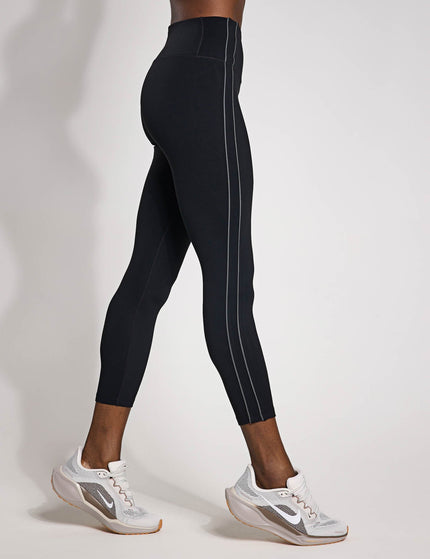 Nike One High Waisted 7/8 Leggings - Black/Iron Greyimage1- The Sports Edit