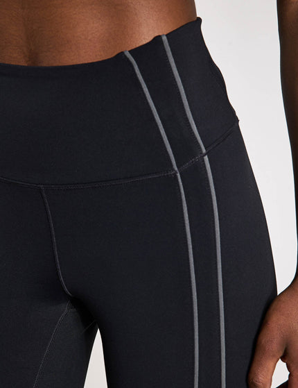 Nike One High Waisted 7/8 Leggings - Black/Iron Greyimage3- The Sports Edit